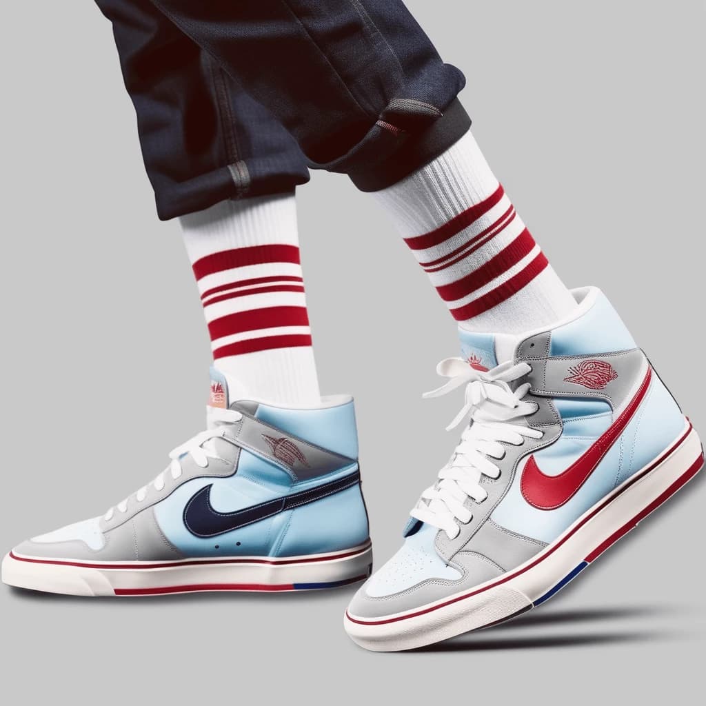 Urban Edge Men's High Ankle Sneakers