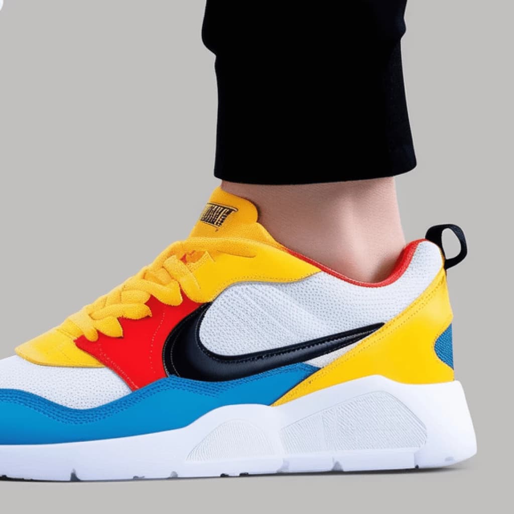 Young Trendsetter Boys' Designer and Fashionable Running Shoes